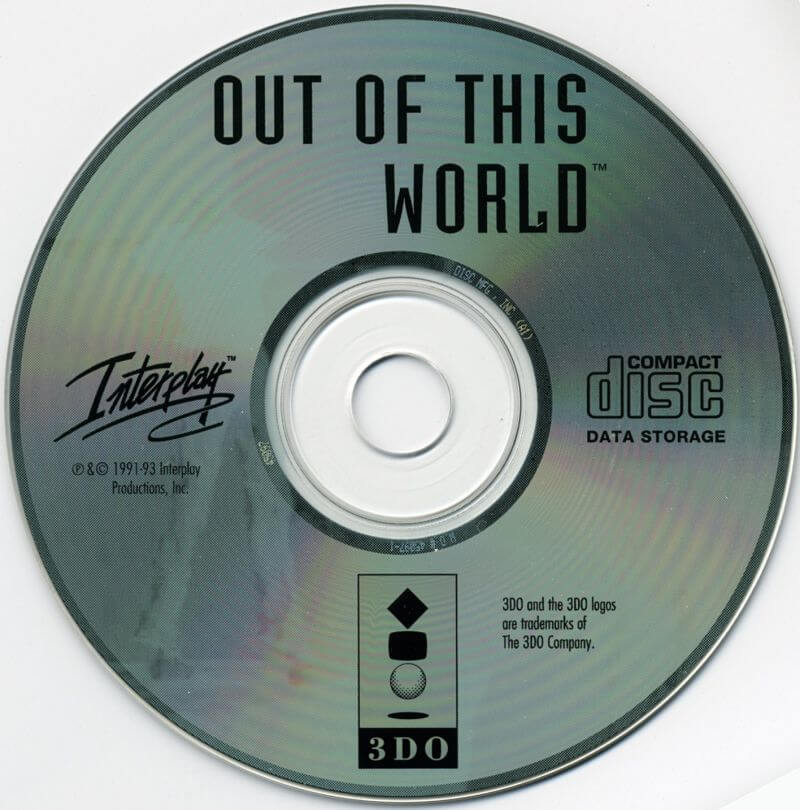 Лицензионный диск игры Another World для 3DO